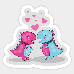 Little Dino Crush Sticker